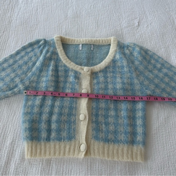 Rouje Ronny Cardigan in Blue - Picture 4 of 8